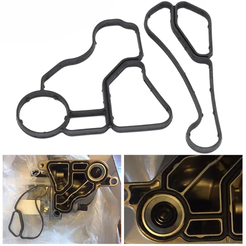 Vista 2 de 11427525335 para BMW E90 E92 328I 3.0L Junta de enfriador de aceite 11427537293 Junta de carcasa de filtro de aceite X3 X4 X5 Z4 128i 323i 328xi