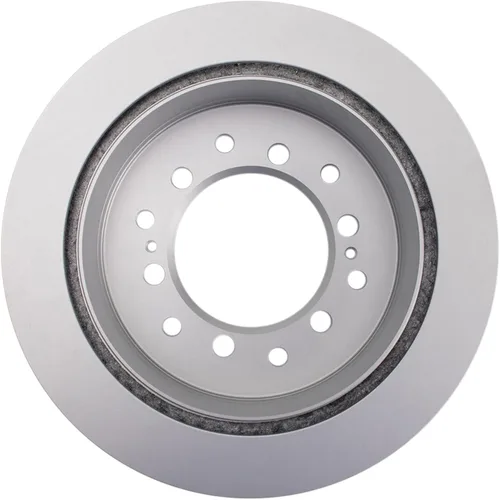 Vista 7 de TRQ Kit de pastillas de freno trasero y rotor, kit químico de freno, pastillas de freno, rotor de freno cerámico premium con revestimiento G