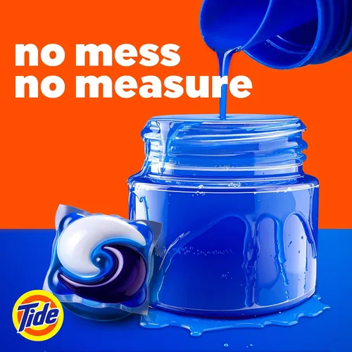 Vista 4 de Tide Power Pods - Cápsulas de detergente para ropa deportiva, 25 unidades, avanzado para sudor + combatiente de manchas