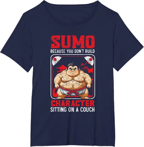 Vista 10 de Sumo Wrestler - Camiseta de lucha libre japonesa de lucha libre de sumo, Negro