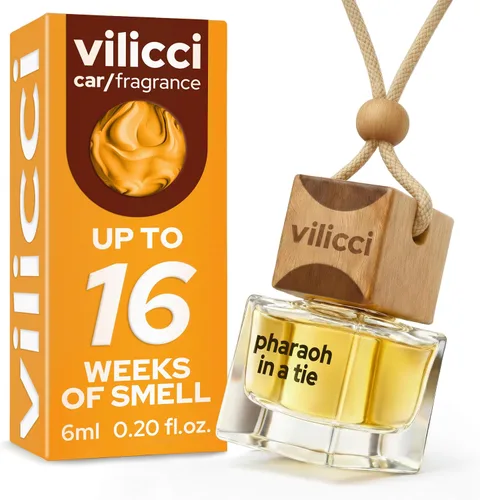 Vista 19 de Vilicci Ambientador de coche Lujoso difusor colgante Difusor de coche colgante premium Fragancia de larga duración para automóvil 1 botella
