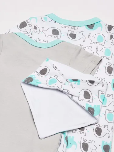 Vista 5 de Luvable Friends Bebé Sleep and Play Body y Babero
