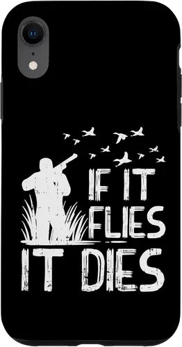 Vista 25 de If It Flies Dies Duck Goose Quail Pheasant Hunt Hunter Gift Case for iPhone 17