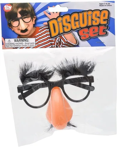 Vista 4 de Rhode Island Novelty Gafas de disfraz para niños, un par