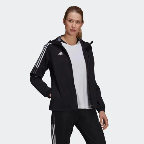 Vista 5 de adidas Cortavientos Tiro 21 para mujer