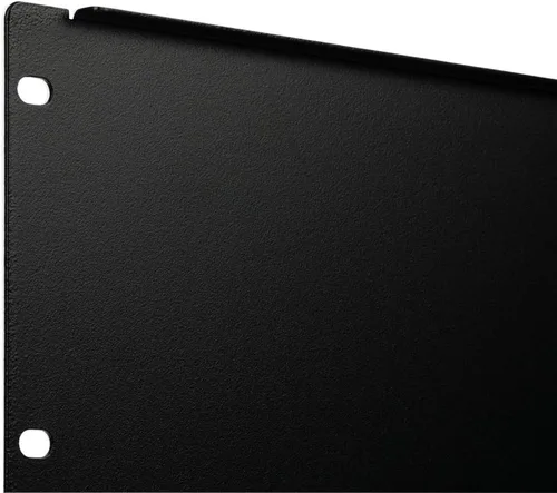 Vista 2 de Navepoint Espaciador de panel de montaje en rack en blanco 1U para gabinete de rack de red de servidores de 19 pulgadas o gabinete negro