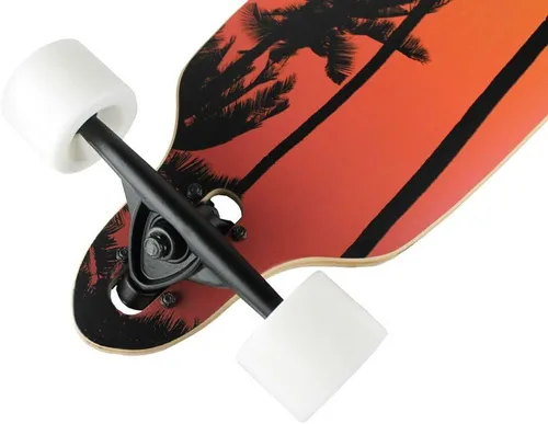 Vista 3 de Krown Freestyle Elite Drop Through Longboard Completo