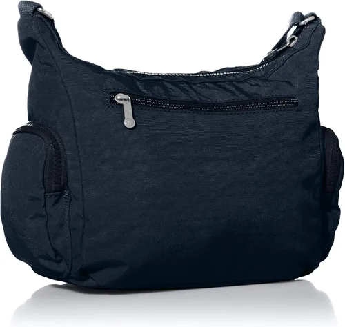 Vista 2 de Kipling Bolso pequeño Gabbie para mujer, bolso ligero para uso diario, bolso cruzado casual de nailon, azul azul 2, talla S de EE. UU, BLUE BLEU 2