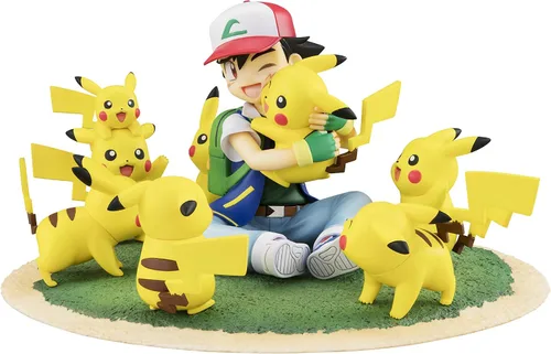 Vista 2 de Serie G.E.M. Satoshi y Pikachu (Pikachu lleno de ver.) Monstruo de bolsillo
