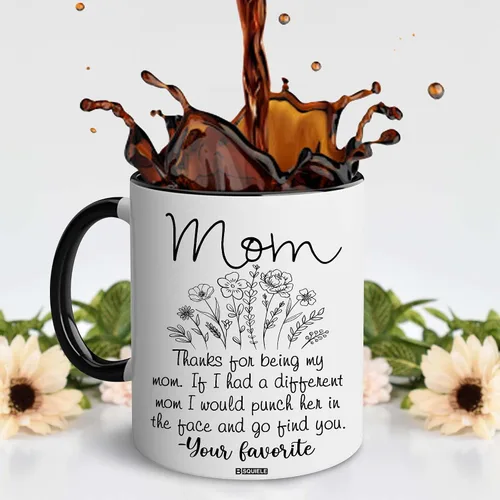 Vista 3 de BSQUIELE Regalos para mamá – Taza para mamá – Día de la Madre, regalos de cumpleaños para mujeres, madre, mamá, mamá, ella, esposa, señora, novia
