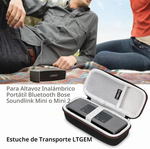 Vista 6 de LTGEM Funda rígida para Bose SoundLink Mini II Edición Limitada o Bose SoundLink Mini Altavoz Inalámbrico Portátil Bluetooth
