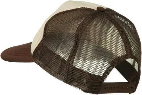 Vista 3 de e4Hats.com Scribe Smile Face - Gorra de malla de espuma bordada