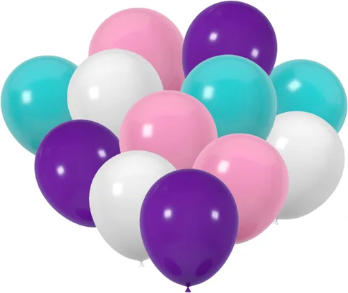Vista 23 de 60 globos de látex de 12 pulgadas en negro, naranja y morado, Halloween, graduación, cumpleaños, baby shower, decoraciones de fiesta