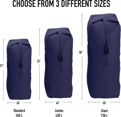 Vista 2 de Rothco Bolsa de Lona Duffle de Carga Superior