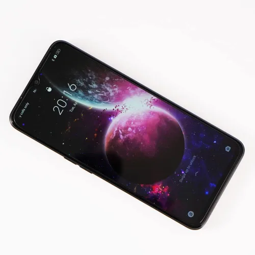 Vista 6 de Ibywind Protector de pantalla para realme Narzo 50 5G (6.6 pulgadas), paquete de 2 + 1 protector de lente de cámara + 1 película trasera, vidrio