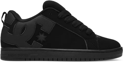 Vista 2 de DC Shoes Court Graffik - Tenis de skate para hombre Negro/Negro/Negro