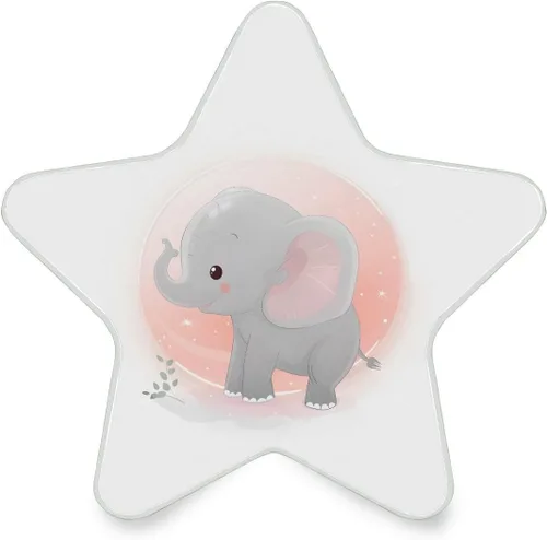 Vista 8 de Lámpara LED de luz nocturna con sensor de atardecer a amanecer para pasillo, cocina, baño, dormitorio, decoración en forma de estrella Multi-color 1
