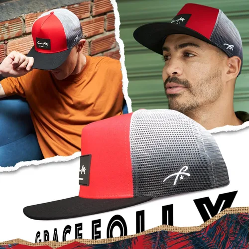 Vista 72 de Grace Folly - Gorra trucker unisex gorra de malla con cierre trasero