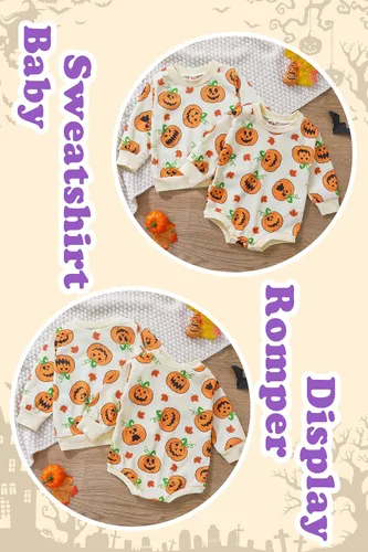 Vista 4 de Joy2fitt Toddler Boys Long Sleeve Sweatshirt Cartoon Cotton Pullover Activewear for Kids Casual Clothes