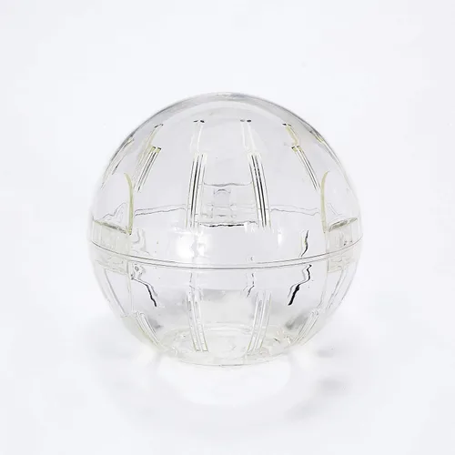 Vista 4 de Bola de ejercicios para hámster enano Kaytee, Transparente Diversión de pelota de hámstPelota transparente para jugar. Juguetes de jerbo, área