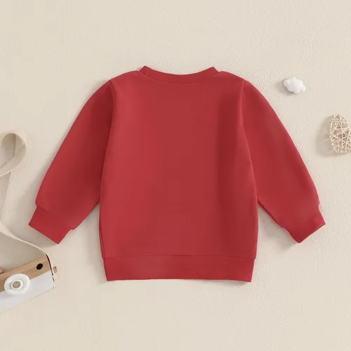 Vista 70 de Sudadera con cuello redondo para el día de San Valentín para bebé, niña, niño, para el día de San Valentín