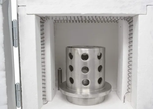 Vista 7 de TableTop - Horno eléctrico de alta temperatura de 2200 grados, orificio de ventilación, controlador programable, fabricación de joyas, cera