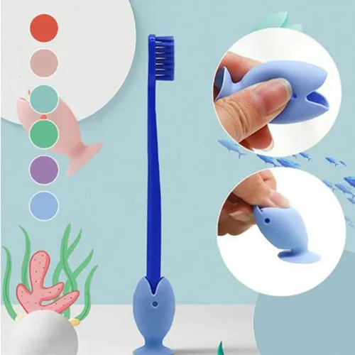 Vista 4 de Funda para cepillo de dientes de pie, bonita tapa para cepillo de dientes de pie, protector de cabeza de cepillo de dientes portátil 2023, mini