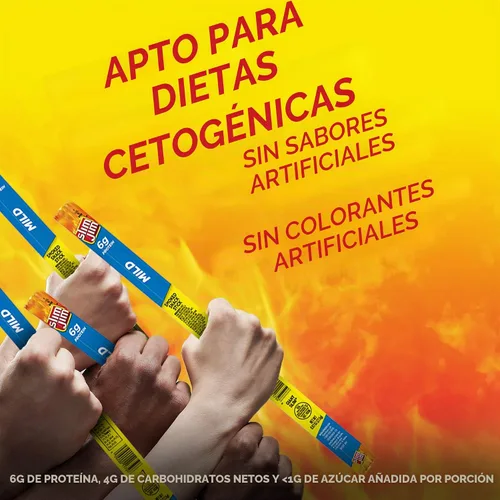 Vista 7 de Slim Jim - Palitos de carne seca ahumada gigante, sabor suave, 0.97 onzas