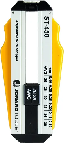Vista 9 de Jonard Pelacables con precisión ajustable, 3-57/64" de longitud x 1-19/32" de altura x 19/32" de grosor, 1