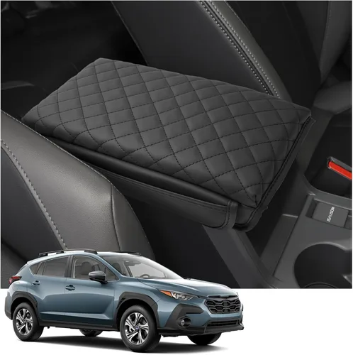 Vista 40 de YEE PIN Funda para reposabrazos central de automóvil, funda para tapa de consola Rogue X-Trail 2014-2019, caja de reposabrazos de consola central