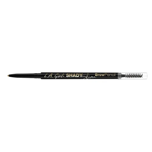Vista 7 de L.A. Girl Shady Slim - Lápiz para cejas, marrón más negro, 0.003 onzas (paquete de 3)