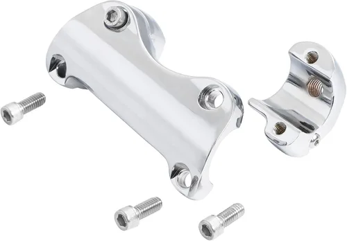 Vista 5 de TCT-MOTORPARTS Abrazadera superior elevadora de manillar de 1 1/4 pulgadas para Harley Road King FLHRXS 2017-2022 2021 Para barra de 1.25 pulgadas