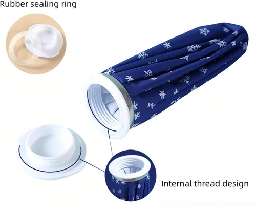 Vista 8 de Bolsa de hielo reutilizable caliente y fría para lesiones deportivas, paquete de hielo para lesiones, terapia de frío y calor, paquete frío