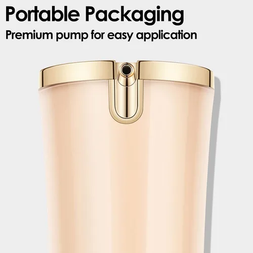 Vista 9 de FOCALLURE PerfectBase Lasting Poreless Liquid Foundation, Medium to Full Coverage with Matte Finish, Covers Blemishes & Under-Eye Circles for All