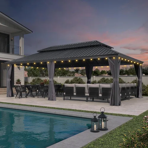 Vista 37 de Purple leaf - Gazebo para exteriores.