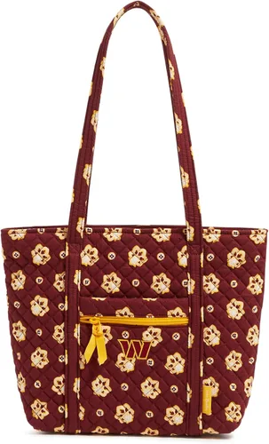 Vista 32 de Vera Bradley Bolso pequeño de algodón Premium para mujer Vera Bandana verde/amarillo con Green Bay Packers