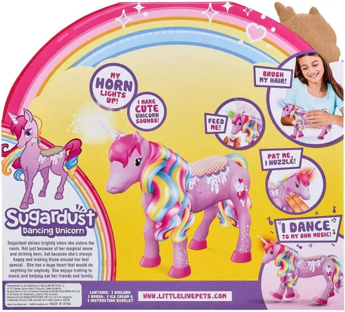Vista 4 de Little Live Pets Unicornio - Butterbow (Sugardust)