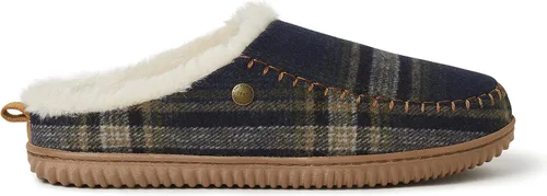 Vista 4 de Dearfoams Alpine Bern - Pantuflas tipo zueco para hombre