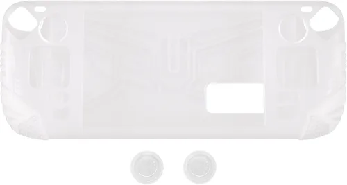 Vista 2 de PlayVital Armor Series - Funda protectora para cubierta de vapor, protector de silicona suave para cubierta de vapor con mejora de botón trasero