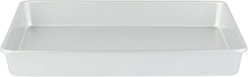 Vista 10 de Restaurantware-Met Lux Molde para Hornear de Lados Rectos de 18 x 12 x 2 Pulgadas, 1 Molde Rectangular para Pastel - Listo para Horno, Congelable