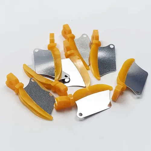 Vista 8 de Cuchillo de cuña dental, sistema de matriz seccional, cuchillo de cuña de plástico interproximal con protección, accesorios de ortodoncia M3 L