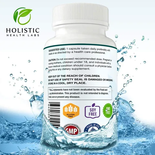 Vista 8 de Vitamina K2 + D3 de absorción máxima (5000UI), 90 cápsulas vegetales de MK-7 (Menaquinona-7) y colecalciferol (con BioPerina) Suministro de 3 meses