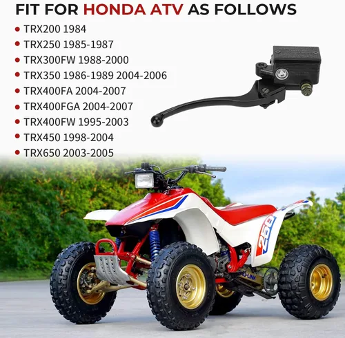 Vista 2 de M MATI Cilindro maestro de freno delantero para Honda ATV TRX300 FW TRX350 TRX400 FA/FGA/FW TRX450 TRX650 45510-HC5-305