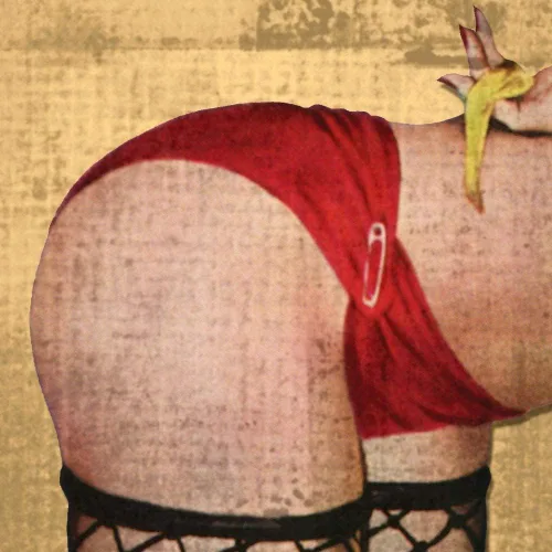 Vista 5 de Póster de viaje con diseño de puros cubanos en lienzo, diseño vintage de niña Pinup con medias de red, para viaje: Habanas Mas Fino