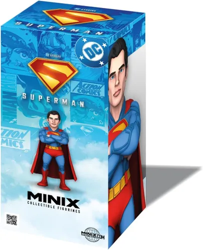 Vista 7 de MINIX Superman - Figura coleccionable de acción de 4.7 in, gama de iconos de película para fanáticos