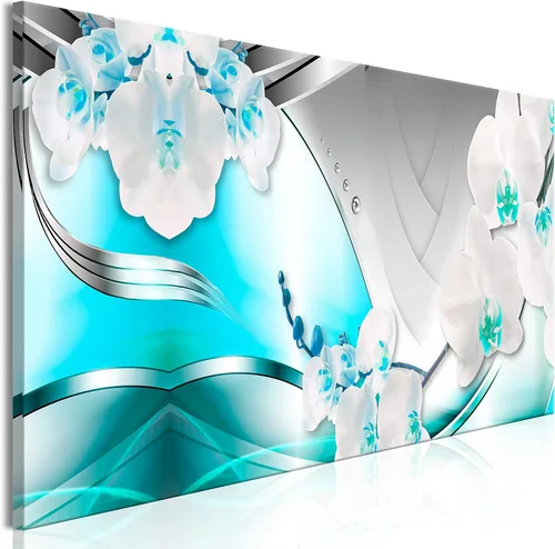 Vista 32 de artgeist Lienzo decorativo para pared, abstracto, 35 x 12 pulgadas, 1 unidad, decoración del hogar, cuadro estirado, pintura fotográfica, imagen