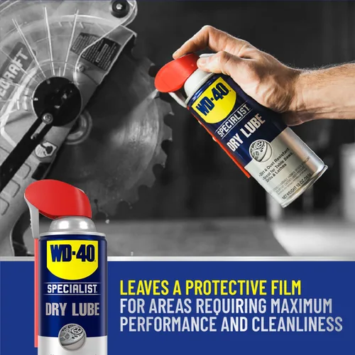 Vista 4 de WD-40 Specialist Dry Lube con SMART STRAW SPRAYS 2 FORMAS, 10 OZ