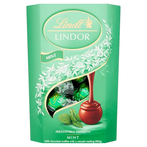Vista 19 de Lindt LINDOR Caja de Regalo Tradiciones de Trufas de Chocolate con Leche, Caramelo de Chocolate con Leche con Centro de Trufa Suave y Derretido, 6.8