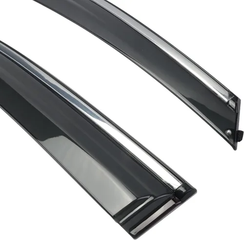 Vista 6 de Protectores de lluvia adecuados para CRV 2012-2016, visera de ventana, accesorios de humo oscuro, deflectores de ventana, protector de lluvia, 4