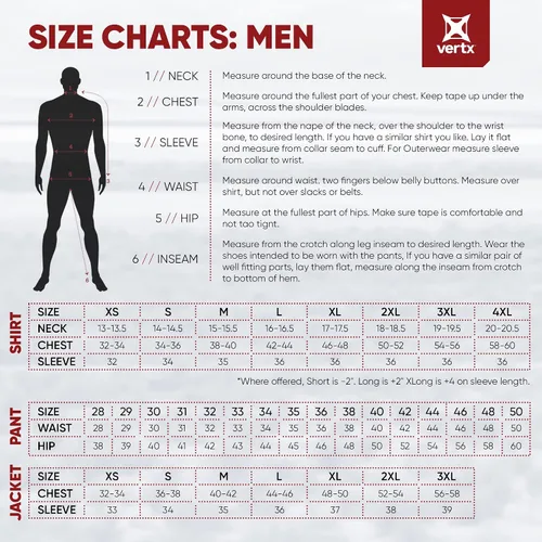 Vista 6 de Vertx Pantalón de corte ajustado para hombre